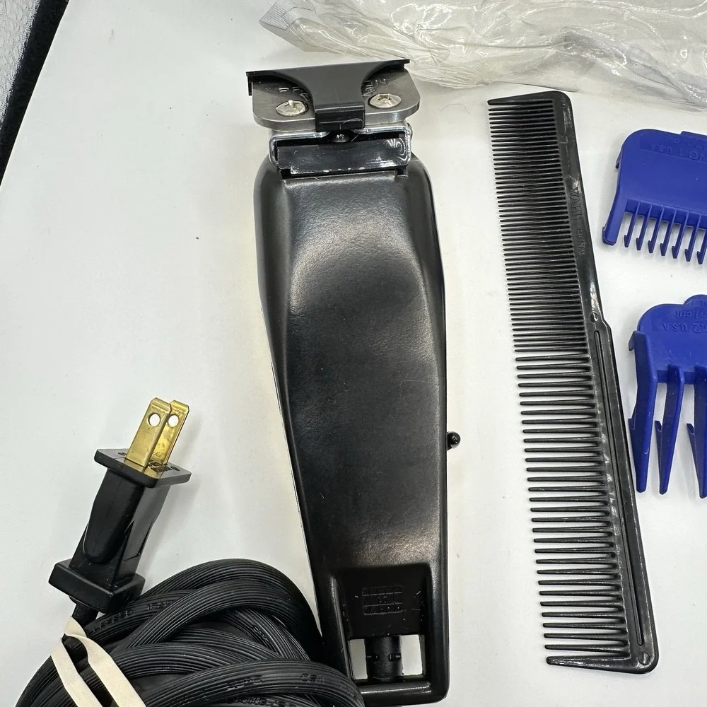 Wahl‎ Animal Grooming Clippers Works & Attachments Comb Yellow Electric Corded